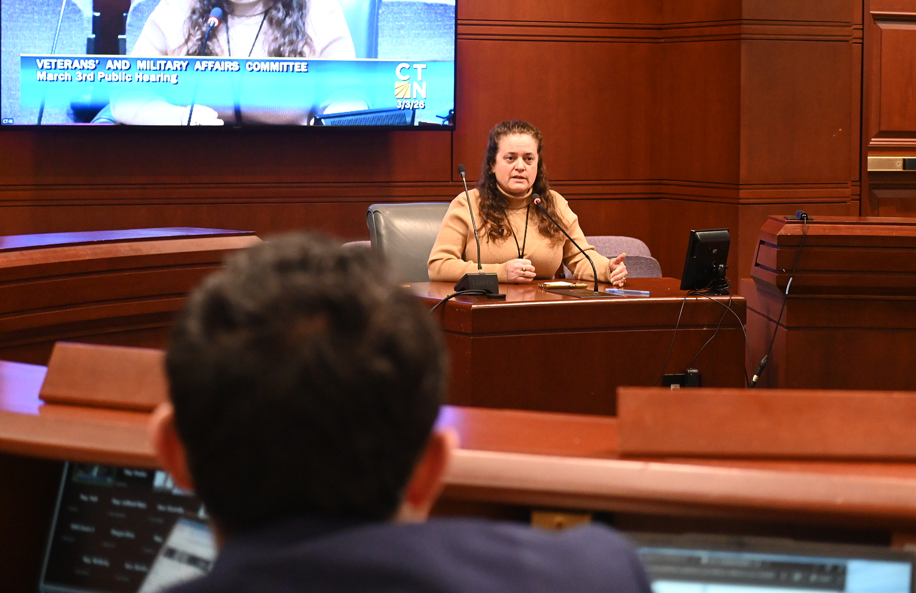 Rep. Tammy Nuccio Testifies in Support of SB 378 to Protect Veterans’ Property Tax Exemption